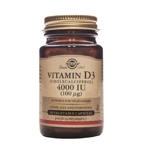 Solgar Vitamina D Ui G Colecalciferol C Psulas